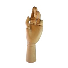 Left Hand Wooden Mannequin 30cm