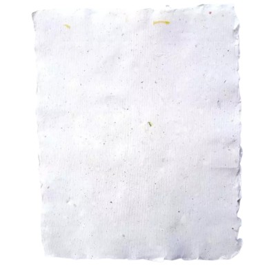 Recycled Paper 35x45cm - Stripy White