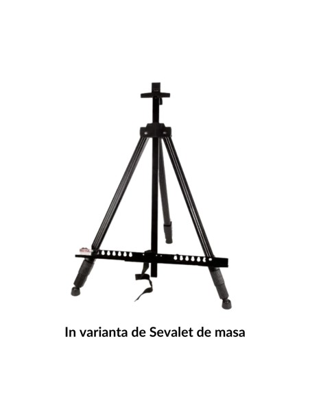 Sevalet trepied aluminiu