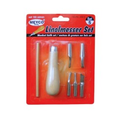 Set cutite linogravura Meyco 65079