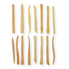 Set 15 instrumente olarit din lemn cod.11234