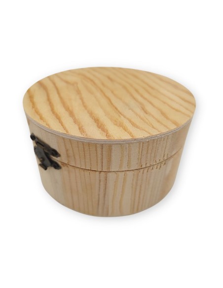 Cutie lemn rotund C9004 - Obiect decorabil din lemn