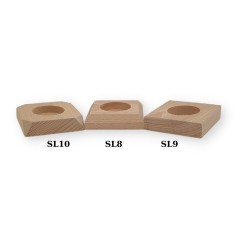 Set de 3 suporti lumanari simplu SL 8-9-10