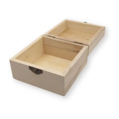 Cufar  lemn - 17x15x12cm Obiect decorabil din lemn 5031/B 2