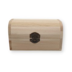 Cufar  lemn - 17x15x12cm Obiect decorabil din lemn 5031/B