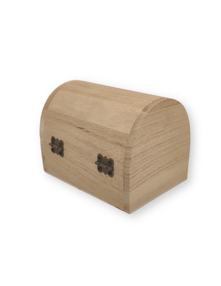 Cufar lemn -15x12x11 cm. obiect decorabil din lemn 5596B