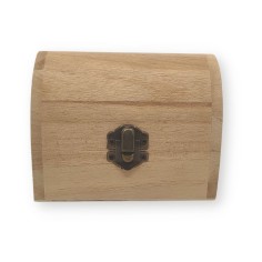Cufar lemn - 15x12x11cm Obiect decorabil din lemn 5596
