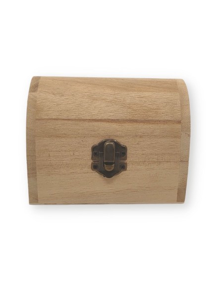 Cufar lemn -15x12x11 cm. obiect decorabil din lemn 5596B