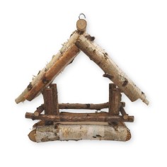 Hranitoare pasari  rustic 2