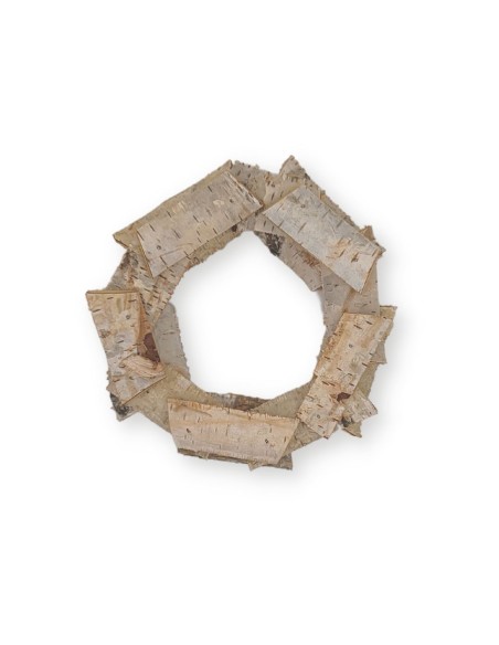 Coronita din scoarta de mesteacan 20cm