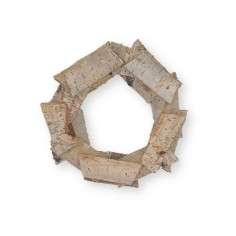 Coronita din scoarta de mesteacan 25cm