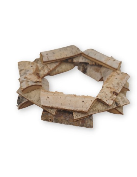 Coronita din scoarta de mesteacan 25cm