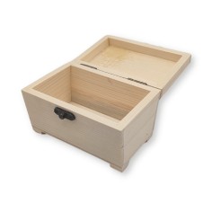 Cutie mica din lemn - Obiect decorabil din lemn 2