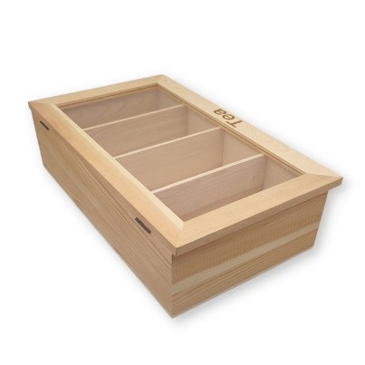 Cutie ceai - Obiect decorabil din lemn 5100