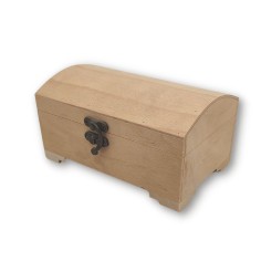 Cutie mica din lemn - Obiect decorabil din lemn