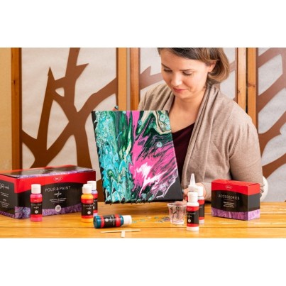 Set culori acrilice Pouring DACO AR482 – 20...