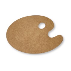 MDF Painting Palette 20x30cm