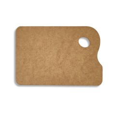 Paleta pictura lemn 20x30cm