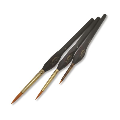 Mustash Synthetic Liner Brushes - Series 333