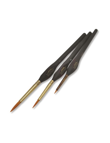 Mustash Synthetic Liner Brushes - Series 333