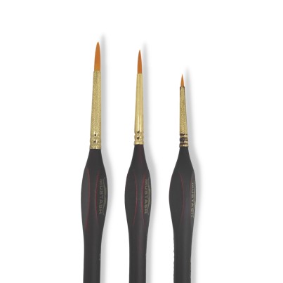 Mustash Synthetic Liner Brushes - Series 333