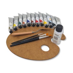 Pachet Cadou Pictura in Acril Vallejo 2