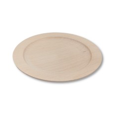 Farfurie lemn 19.5 cm 2