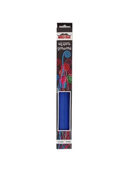Hartie quilling Mustash 3mm Albastru regal