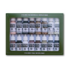 Model color Set Equestrian Colors - VALLEJO 70144