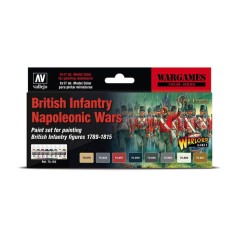 Model Color Set - British Infantry Napoleonic Wars -...