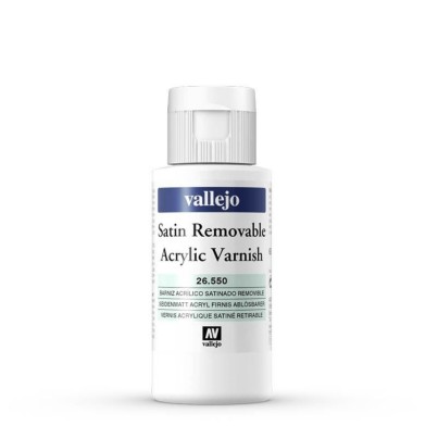 Vallejo Satin Removable Acrylic Varnish 60ml