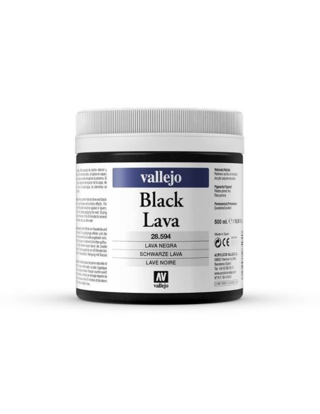 Black Lava Vallejo 500ml