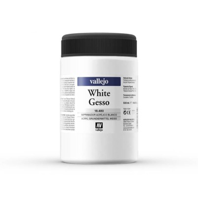 Vallejo White Gesso 500ml
