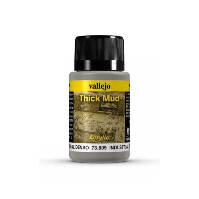 Vallejo Weathering Effect 40ml - Industrial Thick Mud