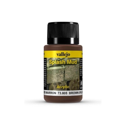 Vallejo Weathering Effect 40ml - Wet Brown Splash Mud