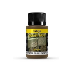 Vallejo Weathering Effect 40ml - Wet European Splash Mud