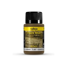 Vallejo Weathering Effect 40ml - European Thick Mud