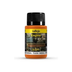 Vallejo Weathering Effect 40ml - Diesel Stains