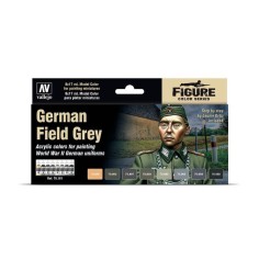 Model Color Set - German Field Grey - Vallejo 70181