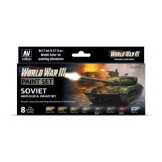 Model Color Set - Soviet Armour & Infantry - Vallejo 70221