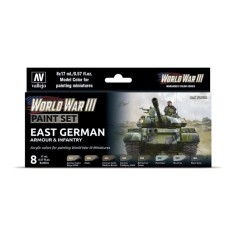 Model Color Set - WWII East German Armour & Infantry -...