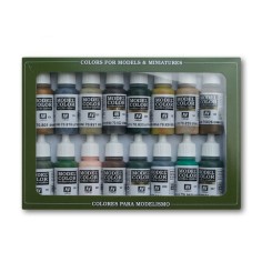 Model color Set German Camouflage - VALLEJO 70114