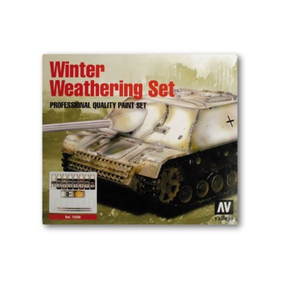 Model Color Set - Winter Weathering + 2 Pensule