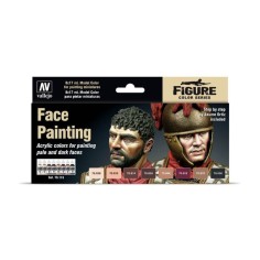 Model Color Set - Face Painting - Vallejo 70119