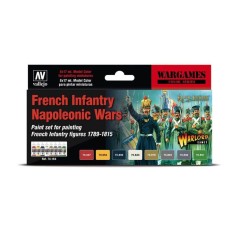 Model Color Set - French Infantry Napoleonic Wars -...