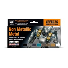 Model Air Set - Non Metallic Metal - Vallejo 72212