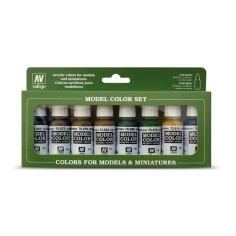 Model color Set Panzer Colors - VALLEJO 70108