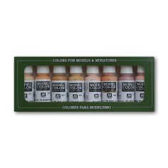 Model color Set Face & Skintones - VALLEJO 70124