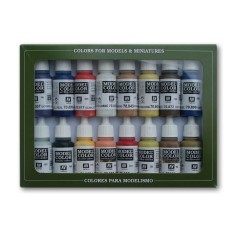 Model color Set American Colonial - VALLEJO 70147