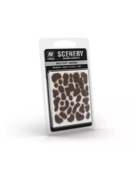 Vegetatie sintetica - Brown 4mm - Vallejo SC411